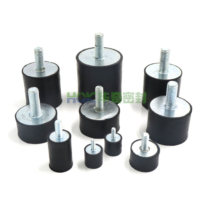 橡膠減震器綜合性能最好，具有優(yōu)異的彈性